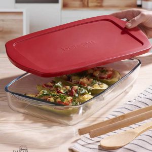 تابه مستطیل بورجام در دار سیلیکونی کد 59006