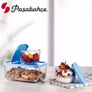 ظرف نگهدارنده 3 تایی پاشاباغچه مدل snowbox کد 96881
