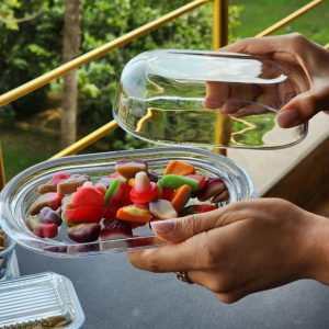 ظرف کره خوری بیسیک پاشاباغچه کد 98402