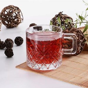 نیم لیوان کوتاه دسته دار تایملس پاشاباغچه کد 55452 بسته دو عددی