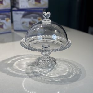 کیک خوری قلبی پایه دار