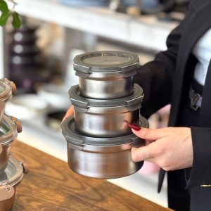 ظرف نگهدارنده( FESH BOX) استیل وارداتی