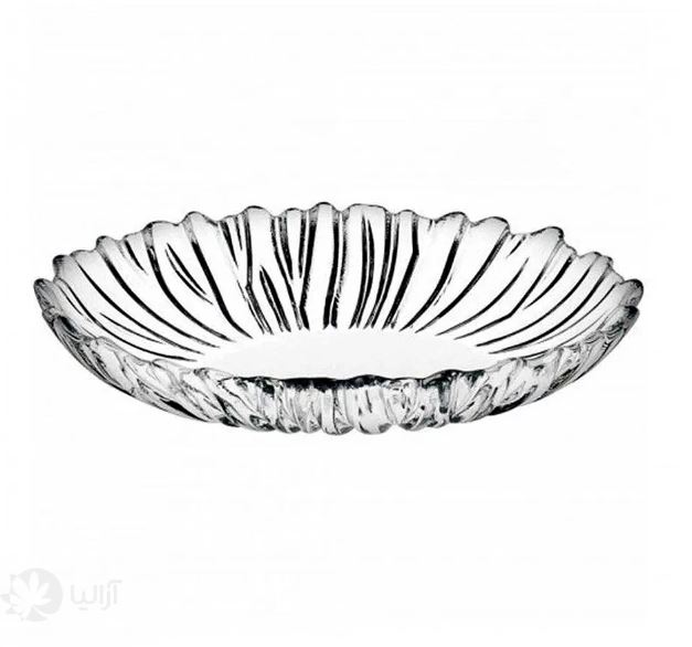 بشقاب بیضی آرورا پاشاباغچه کد 10545 سه عددی