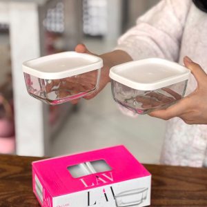 ظرف نگهدارنده دوتایی CUBE برند LAV